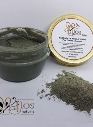 mascara de argila verde